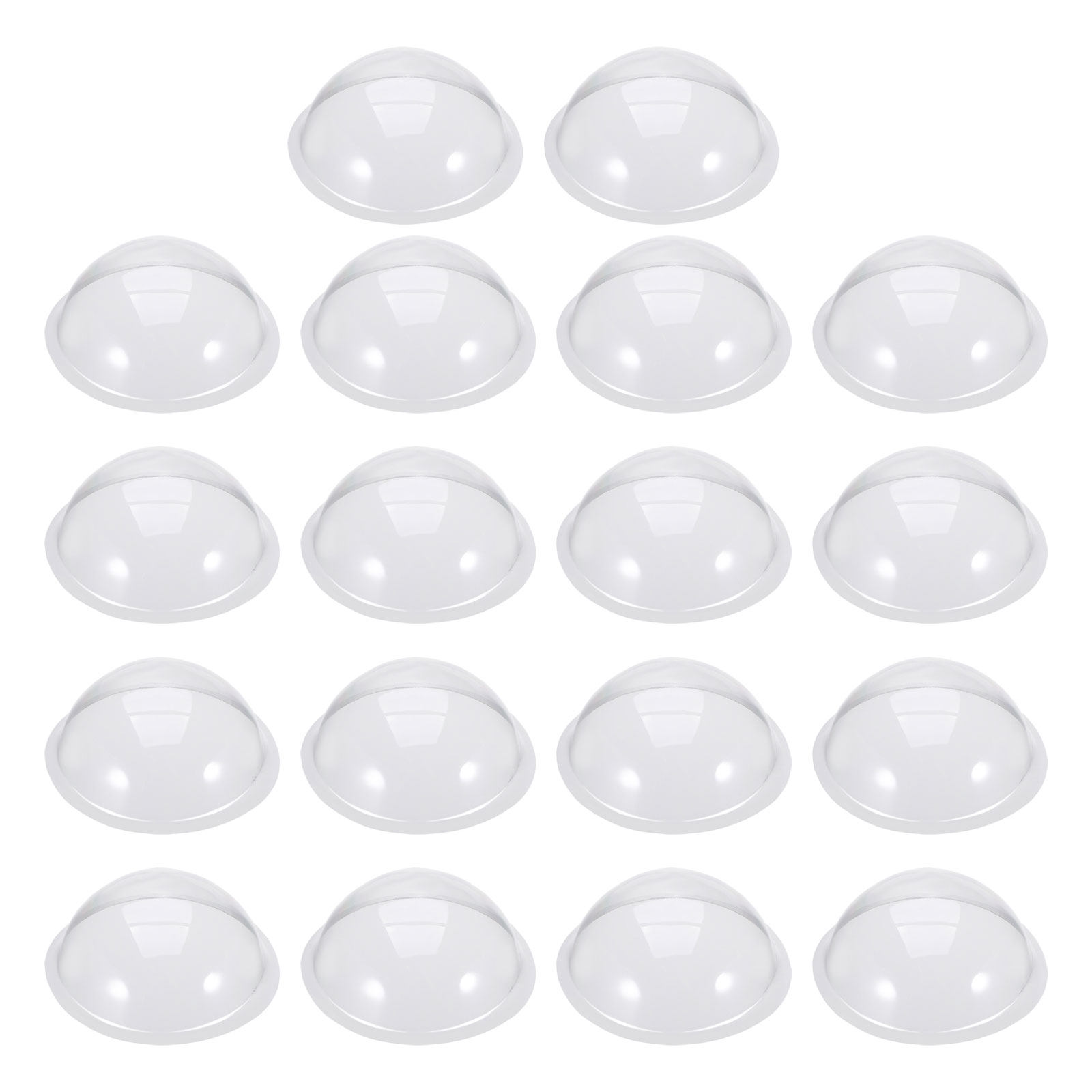 18 Peças de Cúpulas de Globo d - Plastic Dome Clear avaliação e preço